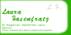 laura hasenfratz business card